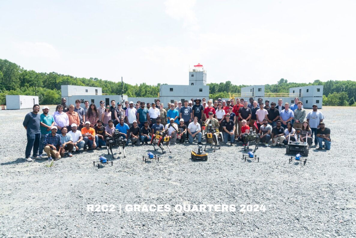 Group picture in R2C2 at Graces Quarters: August 1, 2024