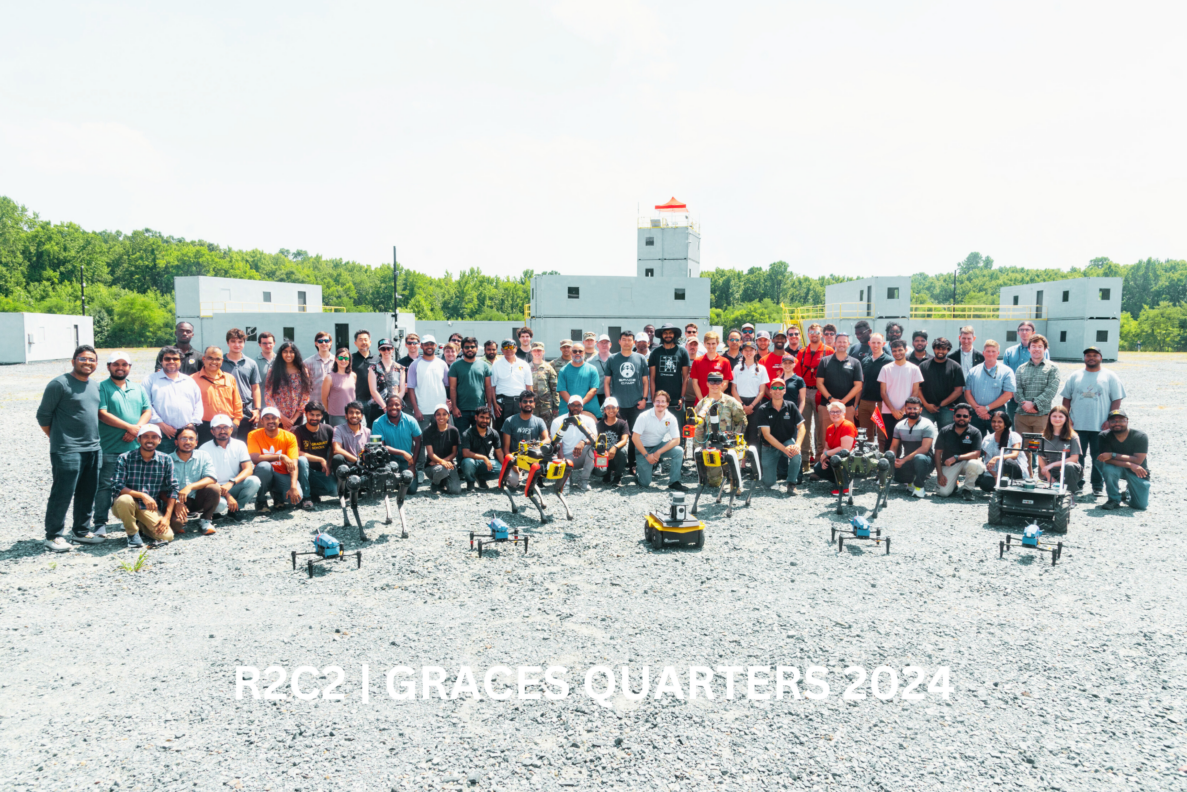 Group picture in R2C2 at Graces Quarters: August 1, 2024